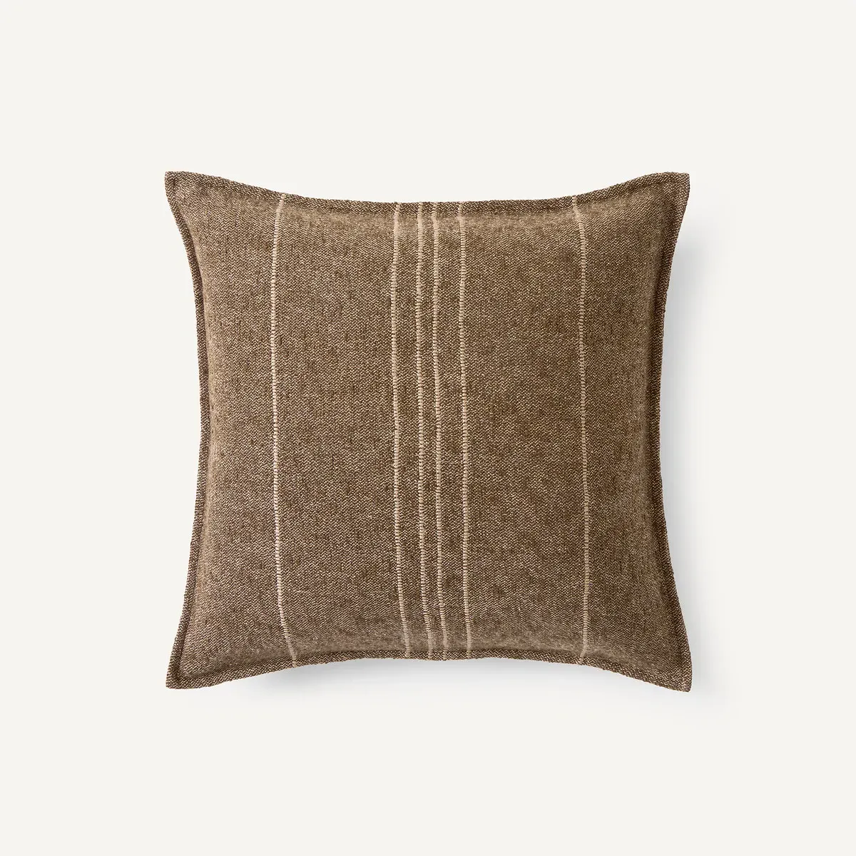Thalin Striped Cushion Cover - Brown, Cotton Linen product