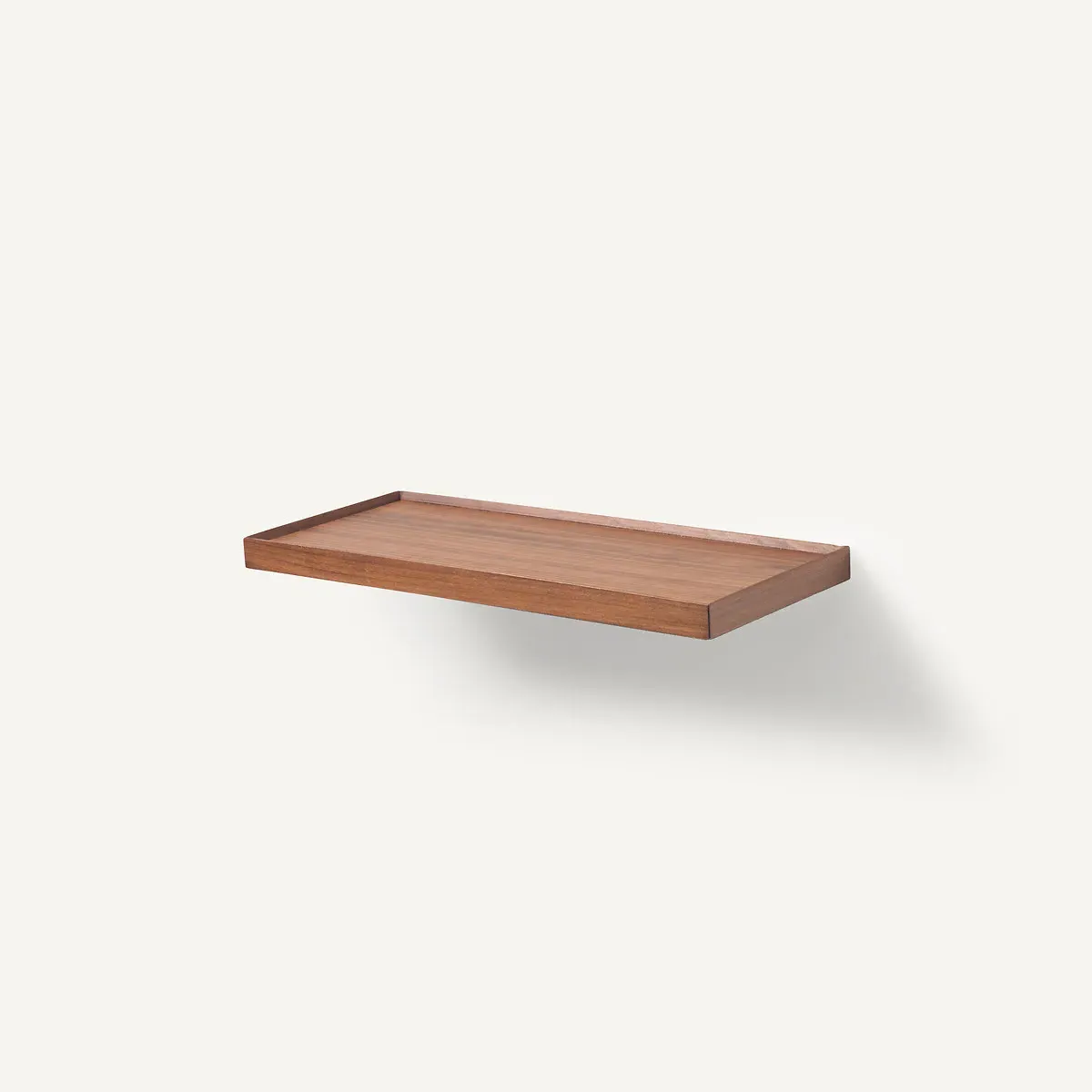 Tidder Wall Shelf - Walnut, Veneer product