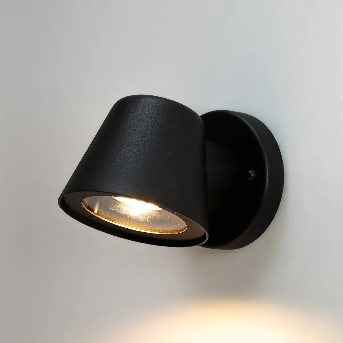Tobison Indoor/Outdoor Wall Light - Black, Aluminium alternate view