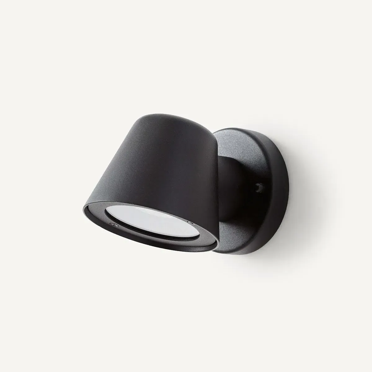 Tobison Indoor/Outdoor Wall Light - Black, Aluminium product