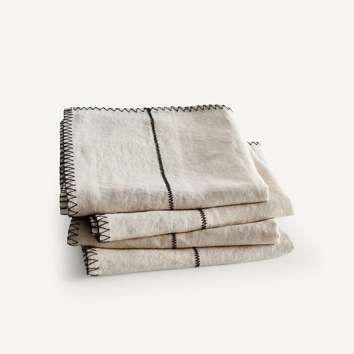 Tojos Set of 4 Napkins - Natural, Linen product