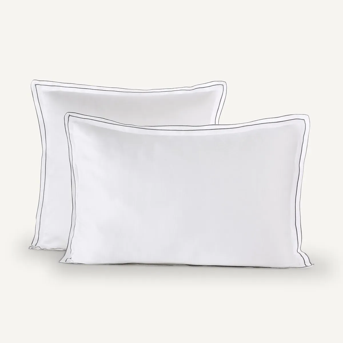 Tucci Organic Cotton Satin Lyocell Pillowcase - White product