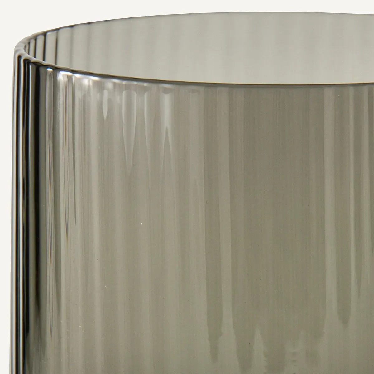 Tupia Water Glasses Set of 4 - Smoked Grey, Glass alternate view
