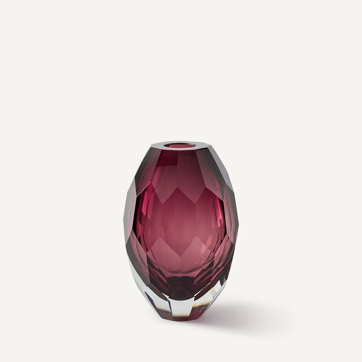 Veneto Vase - Burgundy, Thick Glass product
