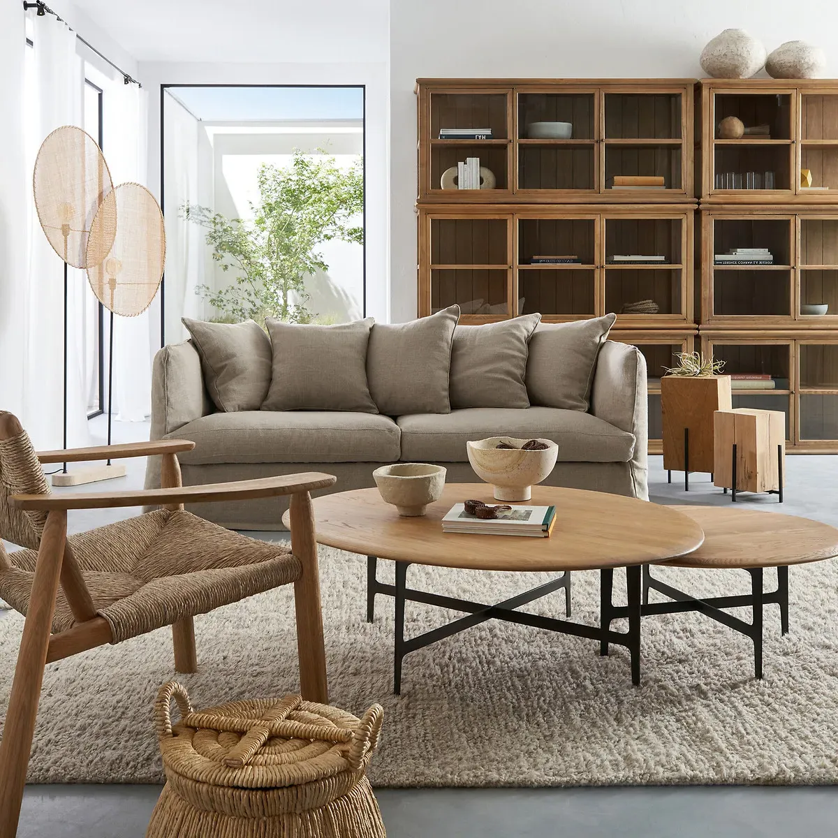 Virginia Display Unit - Natural Light Oak alternate view
