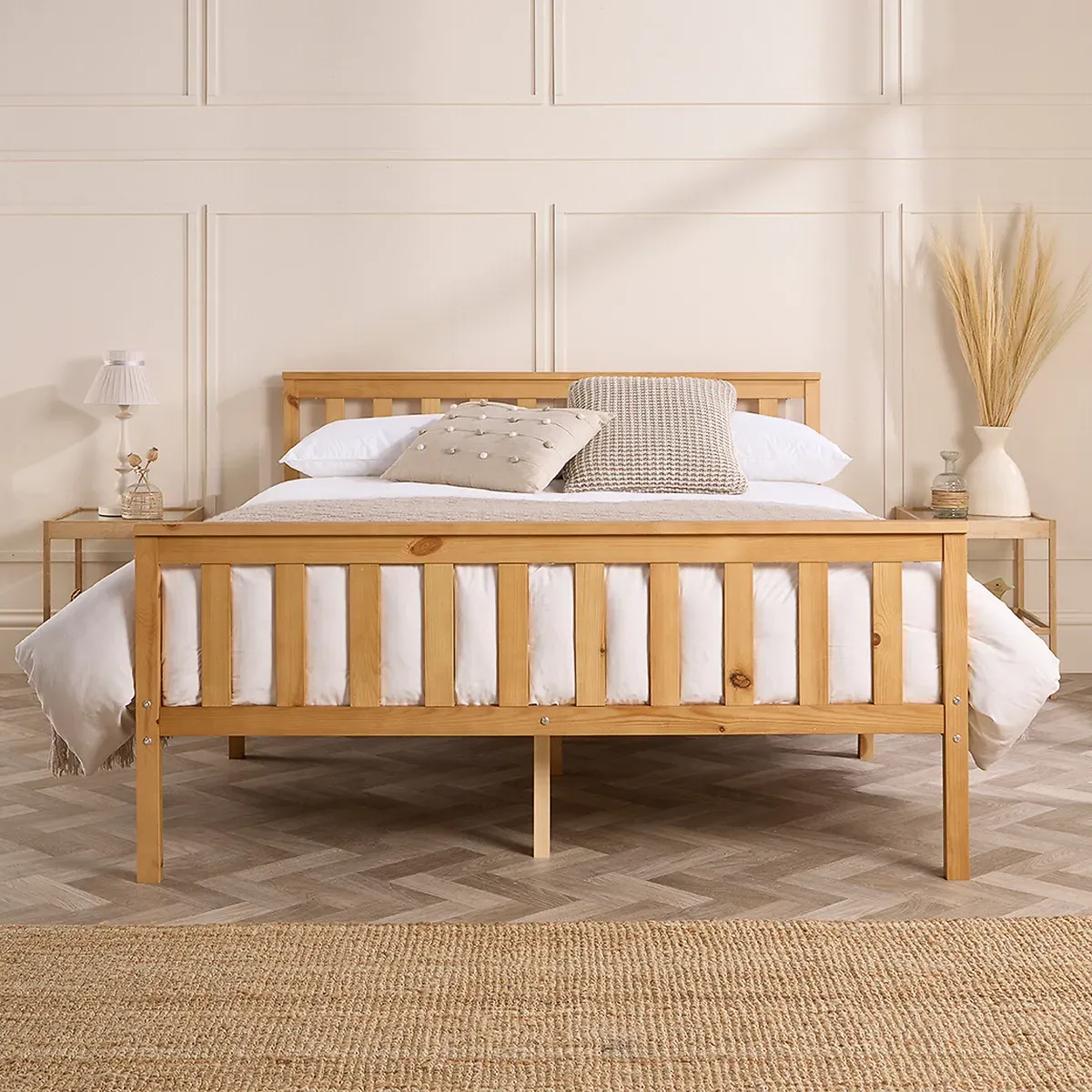Atlantic Shaker Bed Frame - Pine product