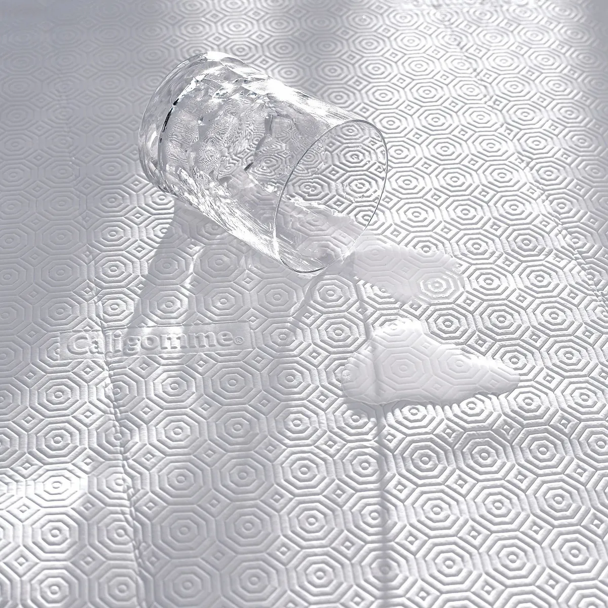 Caligomme Oblong & Oval Table Protector - White, PVC product