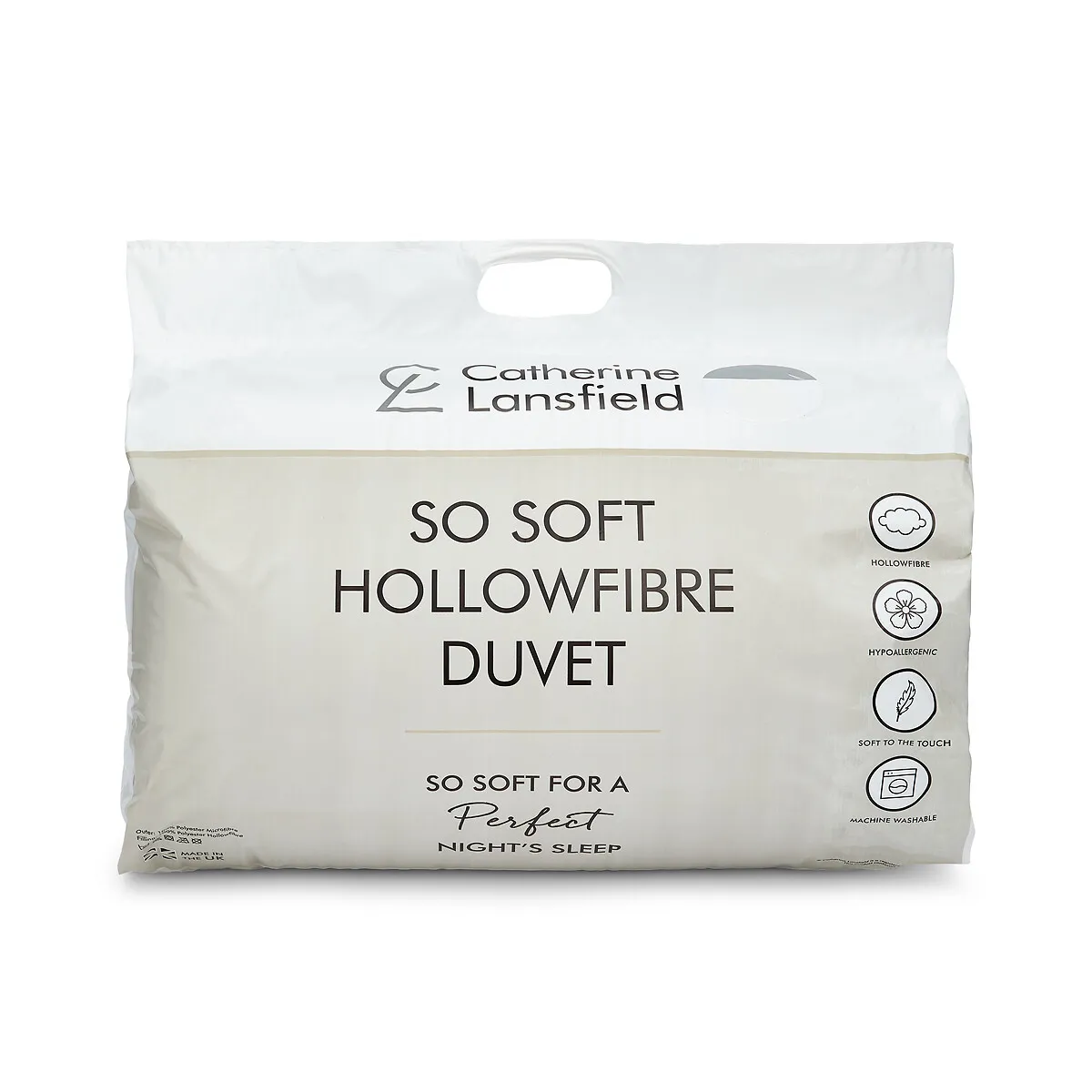 So Soft Hollowfibre Duvet 4.5 Tog - White product