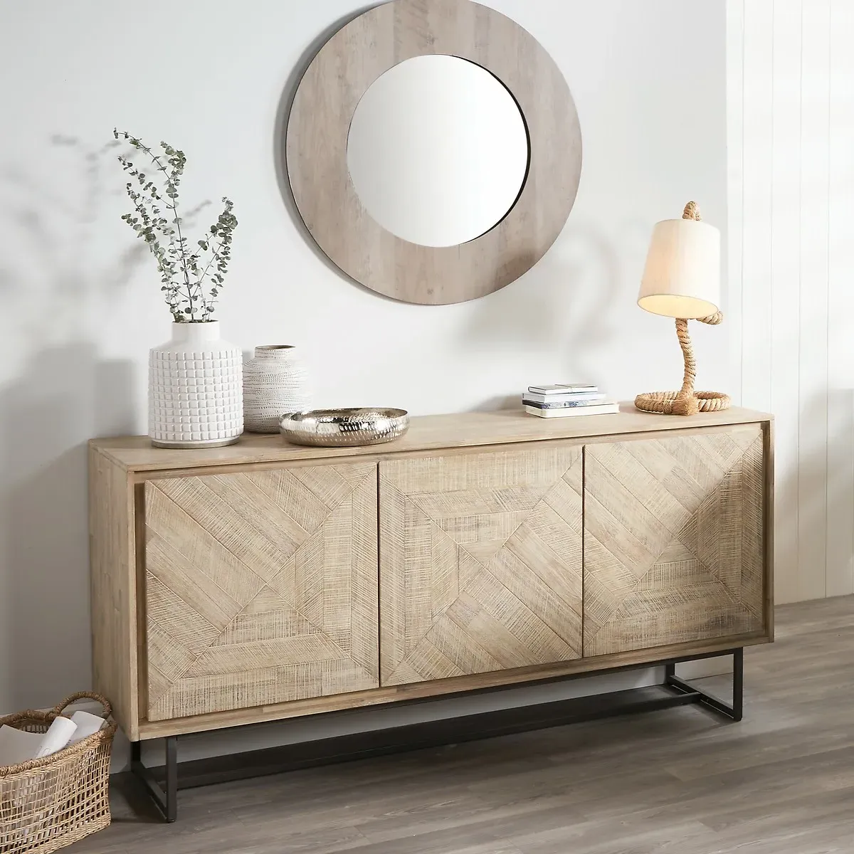 Marea 3 Door Sideboard - Acacia, MDF product