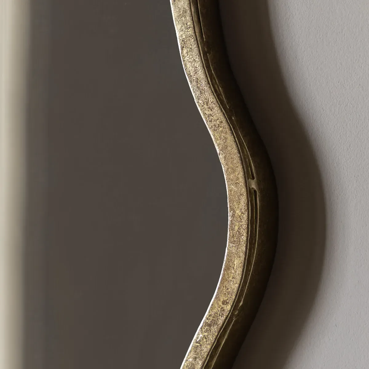 Spence Round Mirror - Gold alternate view