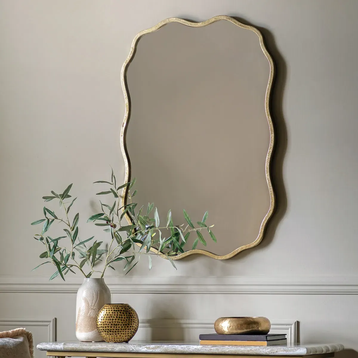 Spence Wall Mirror - Gold product