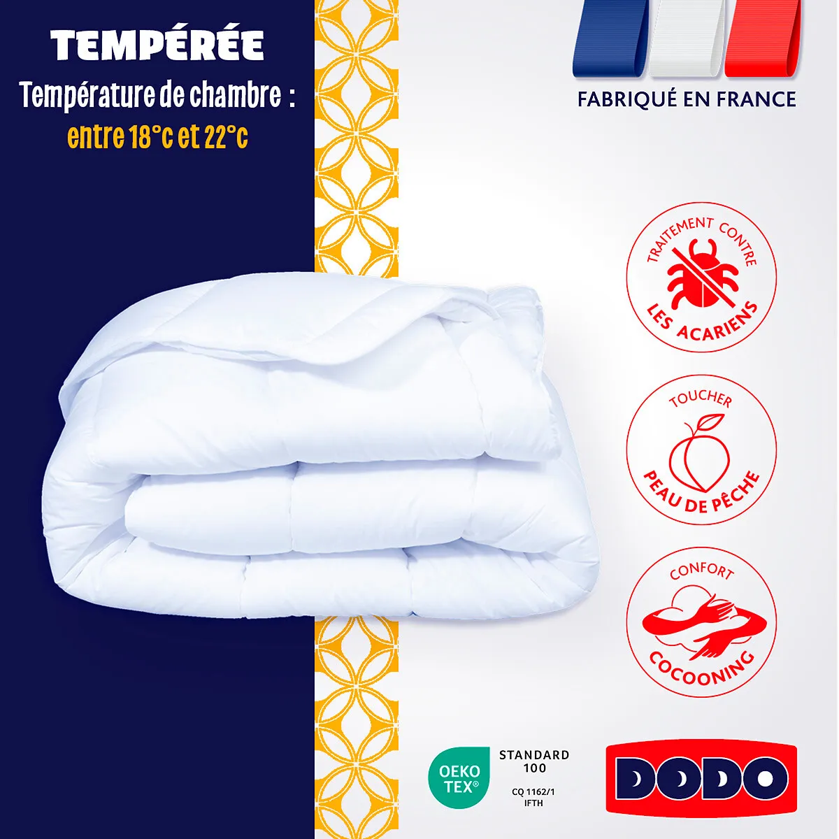 Suprelle Allerban Anti-Mite Duvet 300g/m² - White, Microfibre product