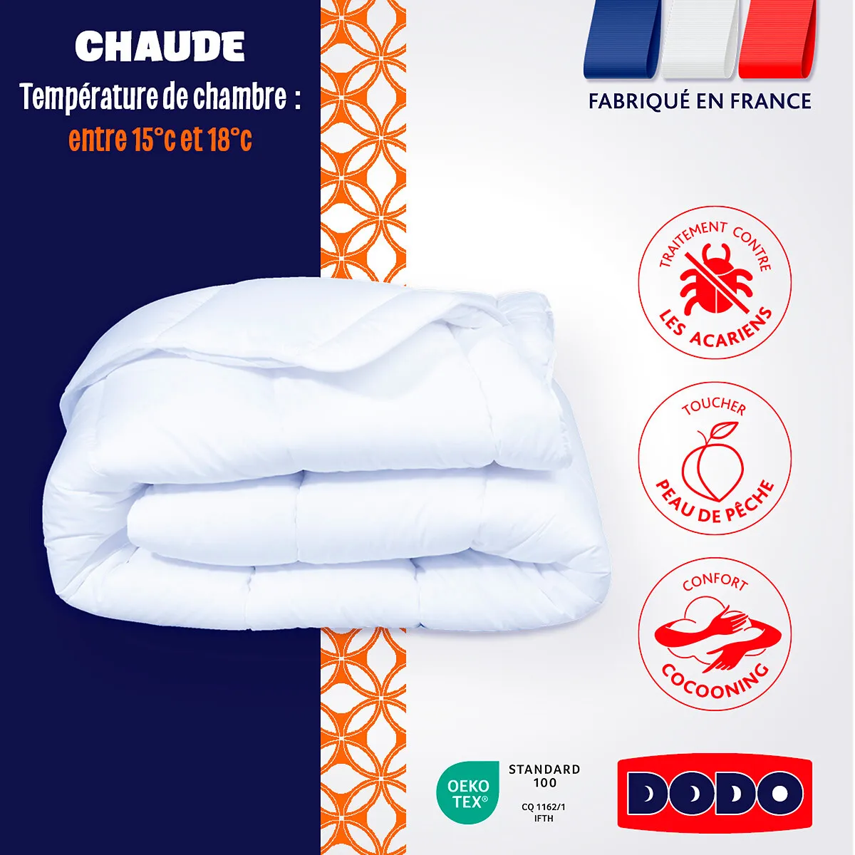 Suprelle Allerban Anti-Mite Duvet 400g/m² - White, Microfibre product