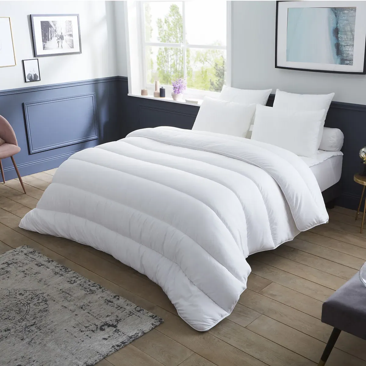 Temperee Anti-Dust Mite Duvet - White, Polyester product