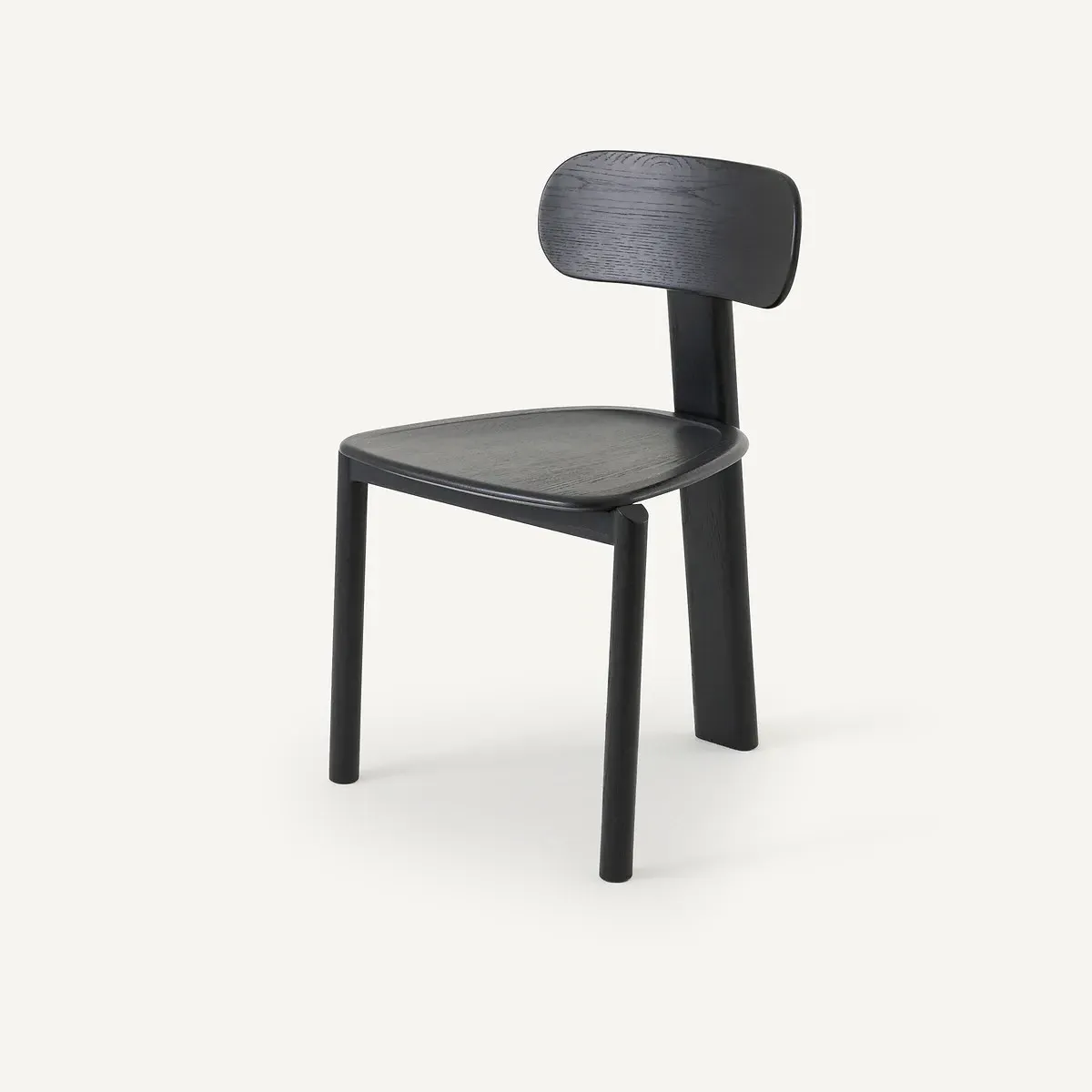 Marais by Emmanuel Gallina Dining Chair - Black, Oak product