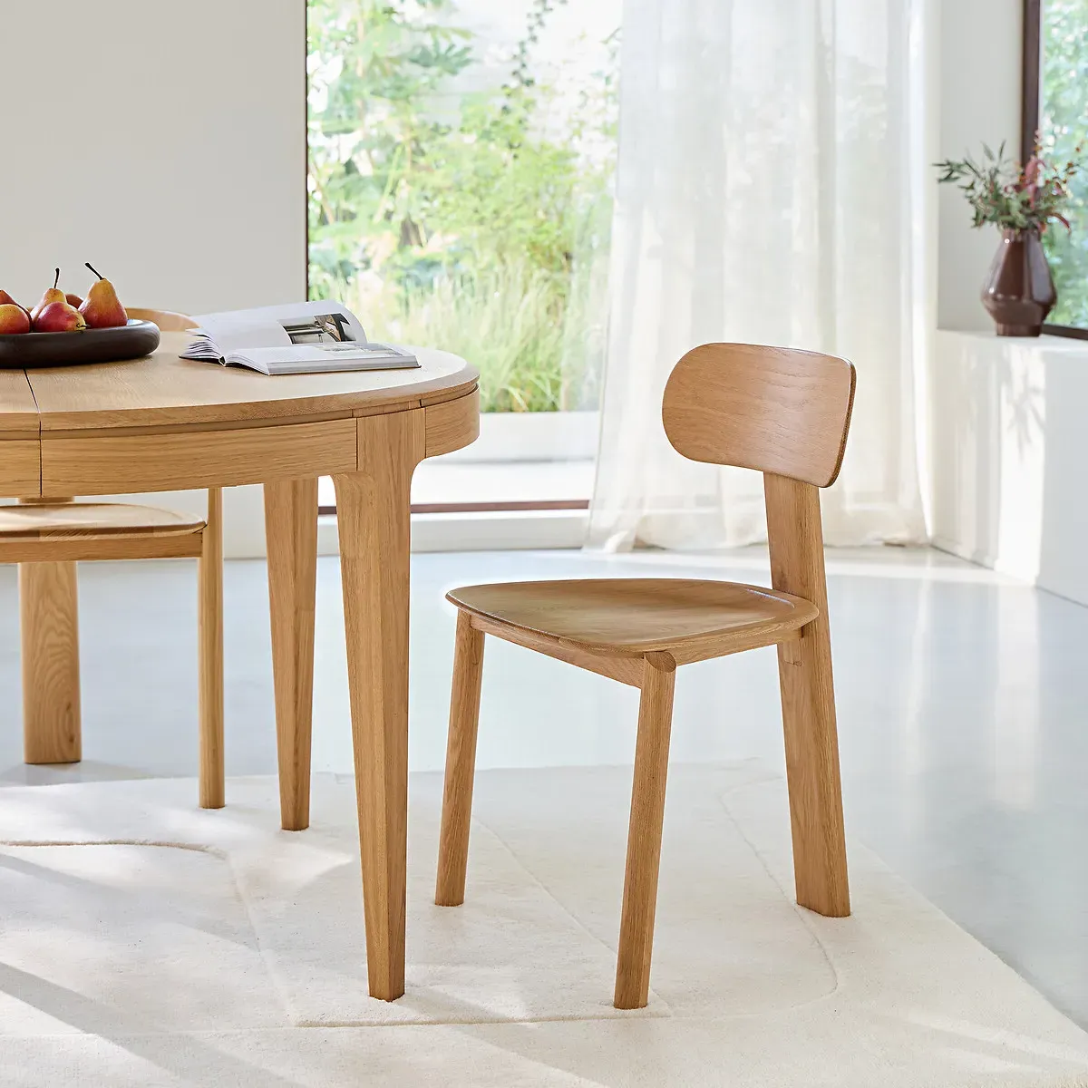 Marais Tripod Dining Chair - Oak alternate view