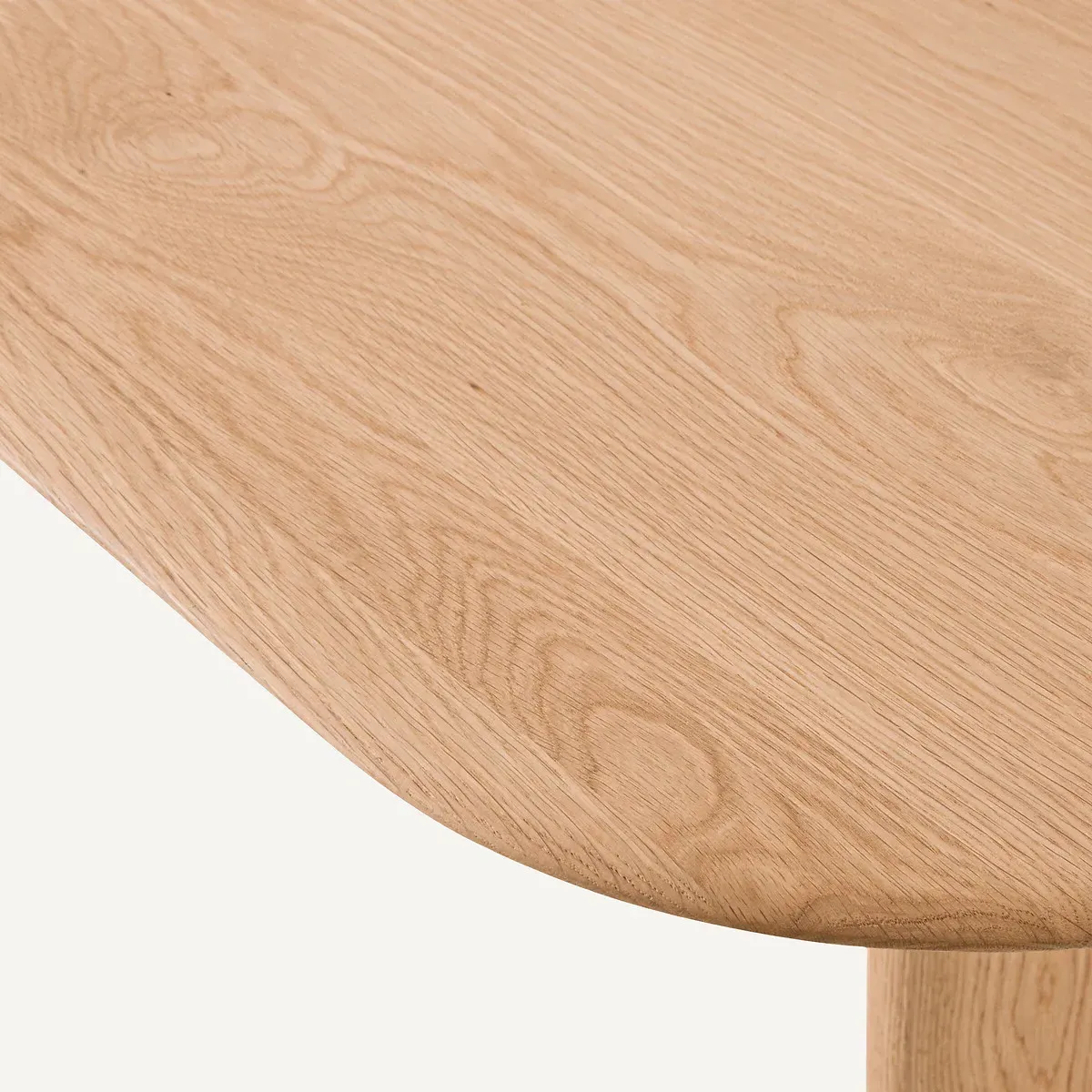 Monceau Gallina 2-Seater Bistro Table - Natural Oak, Iron alternate view