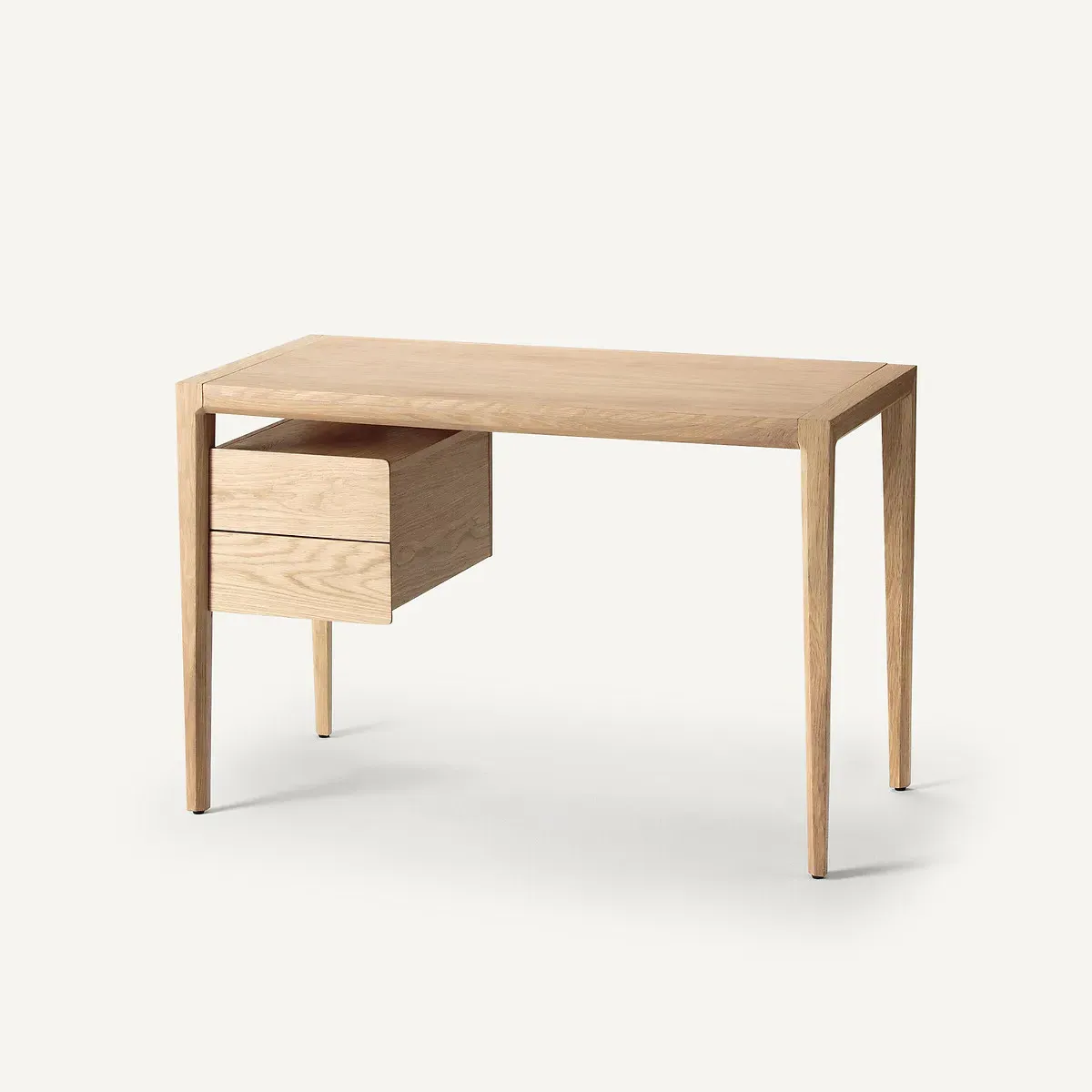Nizou Desk with 2 Drawers - Oak, MDF product