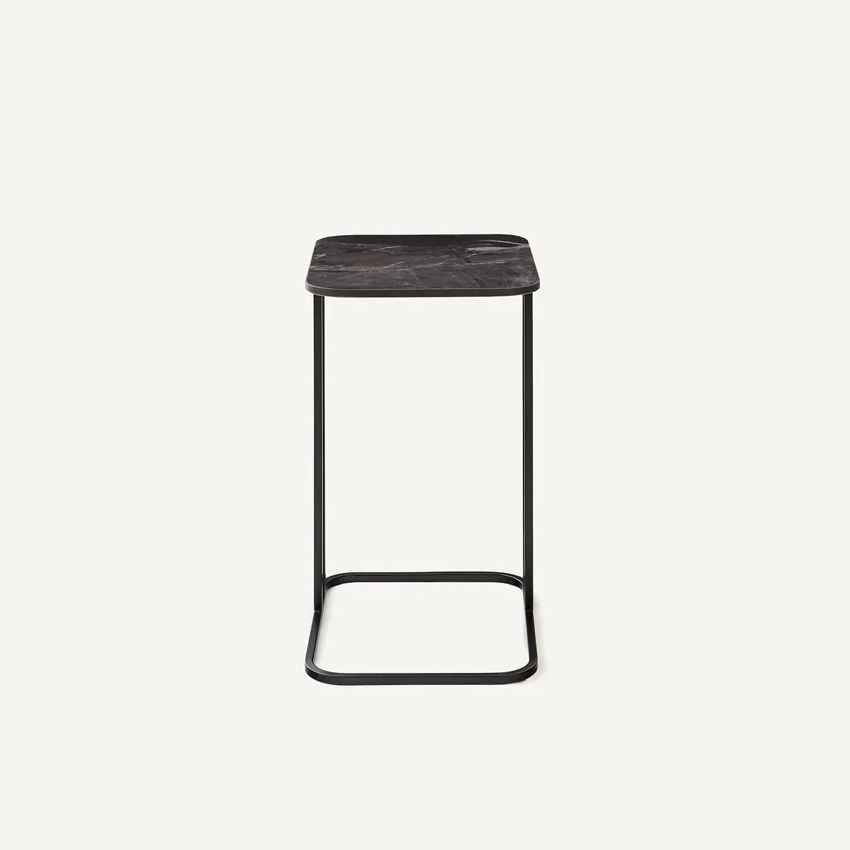 Trebor by Emmanuel Gallina Side Table - Charcoal, Ceramic alternate view