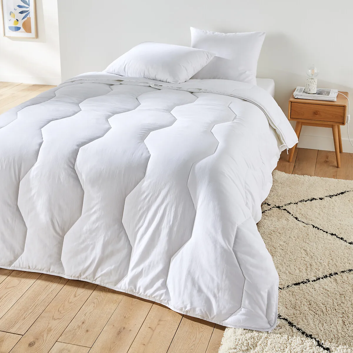 4-Season Duvet Set - White, Cotton product