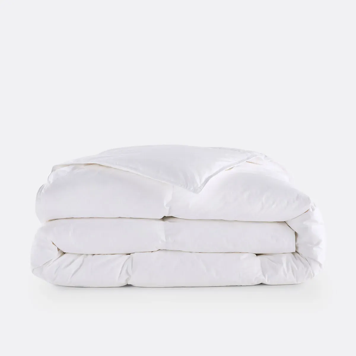 50% Duck Down 7.0 Tog Duvet - White, Cotton Percale alternate view