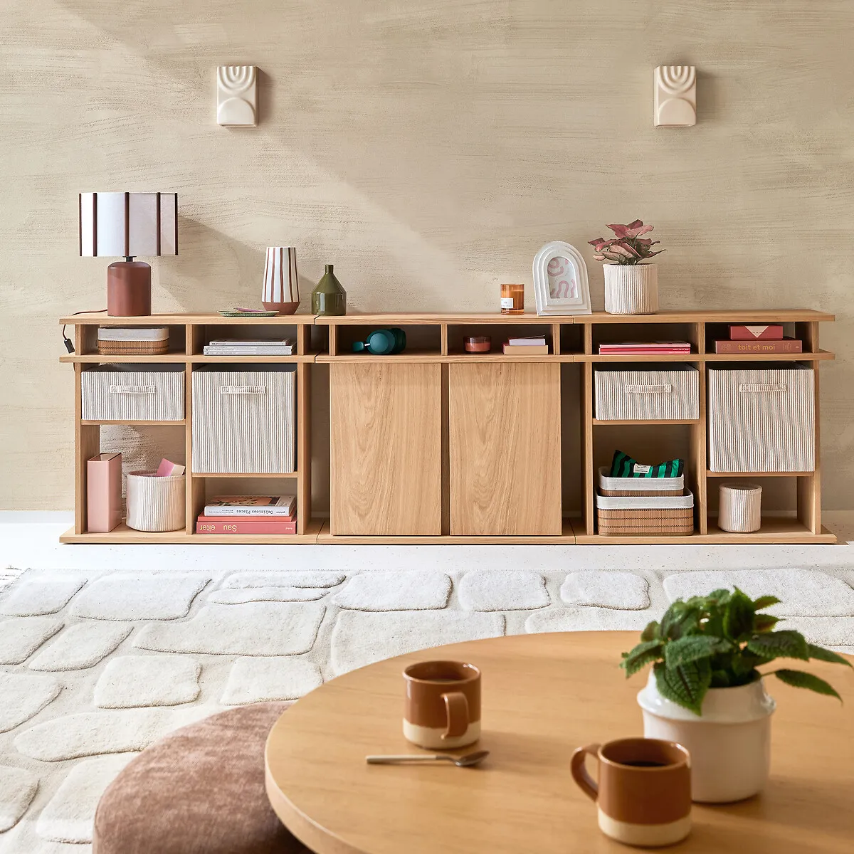 Abac Sideboard with Storage - Oak Veneer alternate view