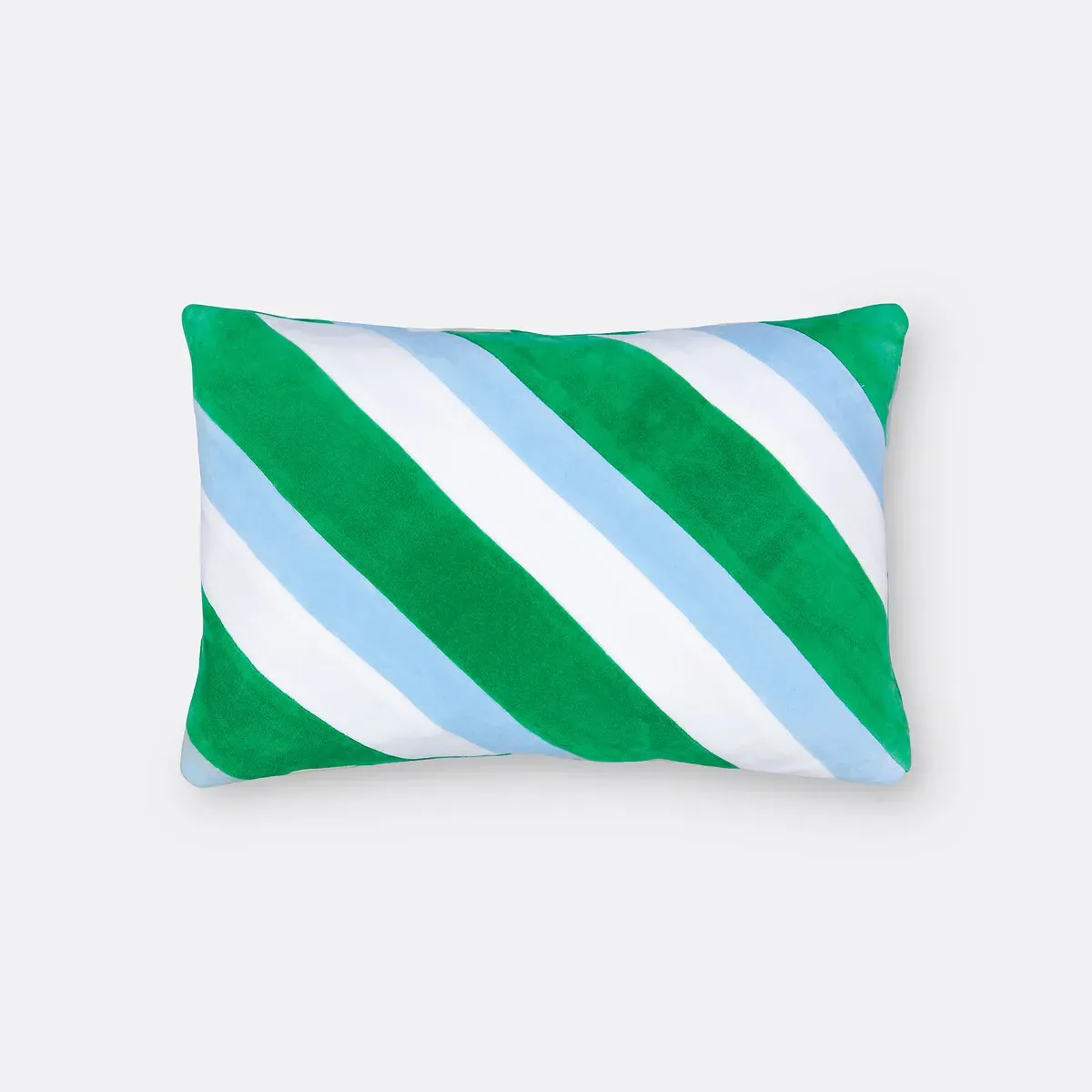 Abby Cushion Cover - Green, Cotton Velvet product