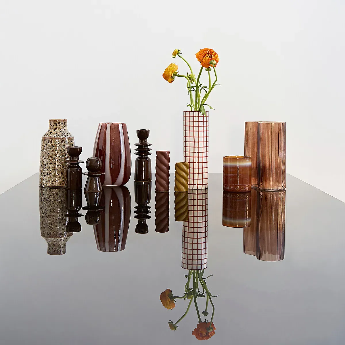 Adamo Ceramic Vase - Sienna alternate view