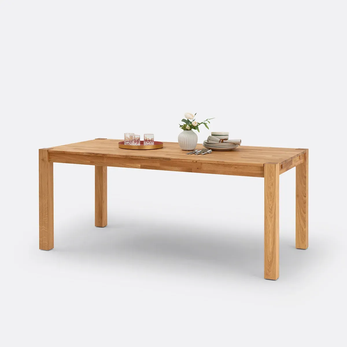Adelita 6-10 Seater Extending Dining Table - Oak product