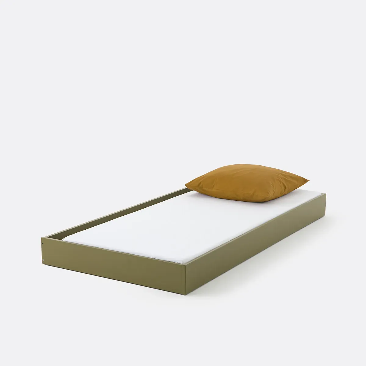 Adil Single Trundle Bed - Khaki Green, Pine product