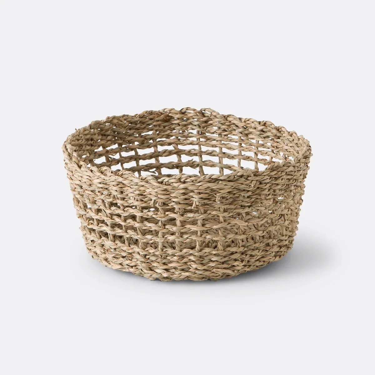 Adilar Round Bread Basket - Natural, Woven Grass product