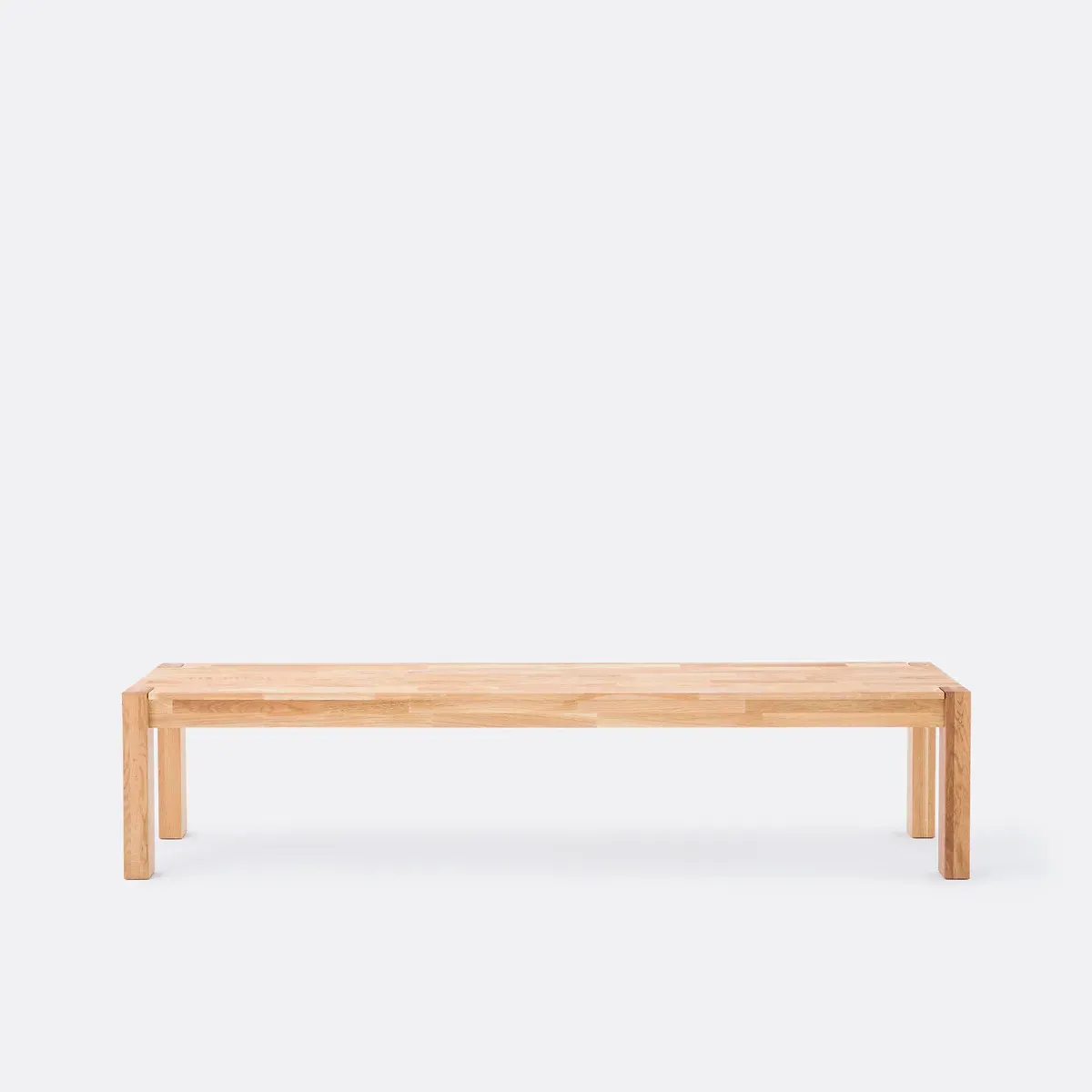 Adélita 3-Seater Bench - Oak, Solid Wood alternate view