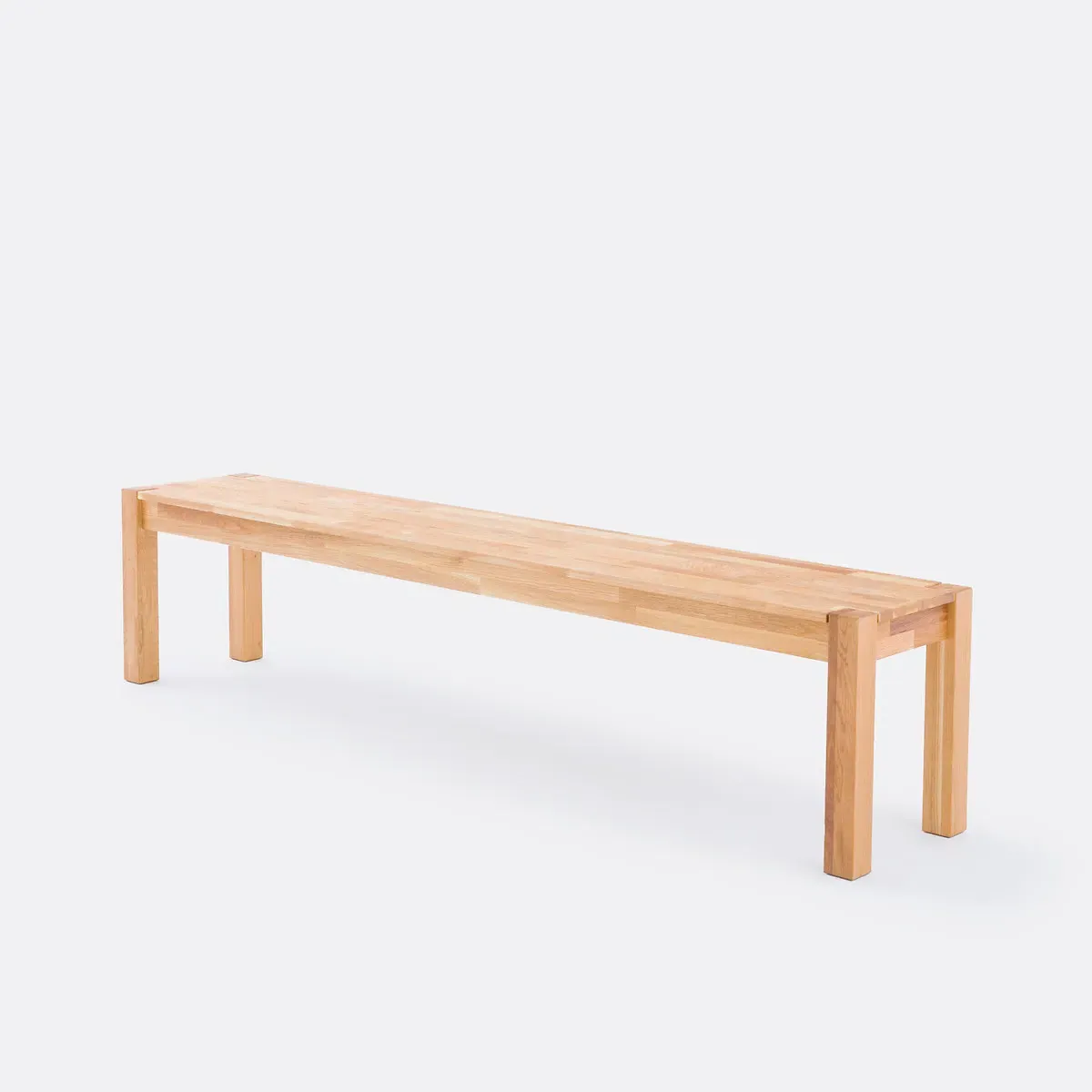 Adélita 3-Seater Bench - Oak, Solid Wood product