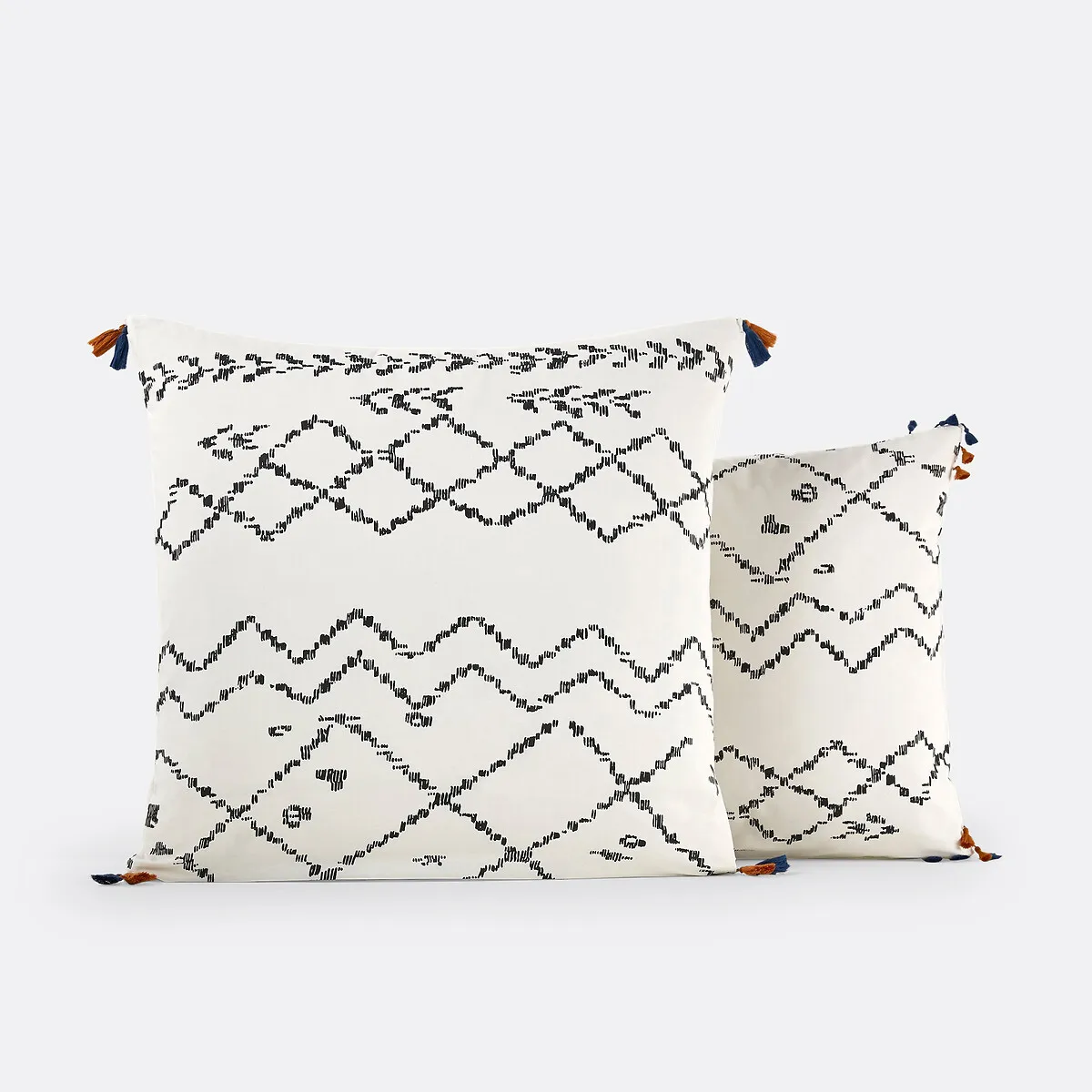 Afro Craft Graphic Cotton Pillowcase - Black & White product