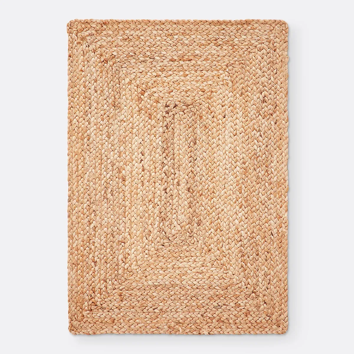 Aftas Small Rectangular Jute Rug - Natural alternate view