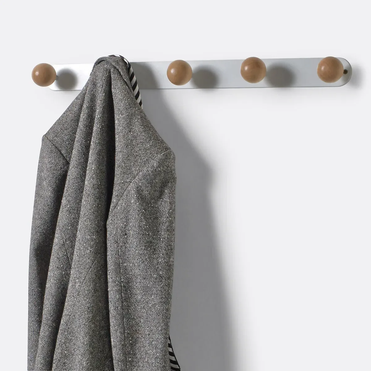 Agama 5-Hook Wall Coat Rack - White product