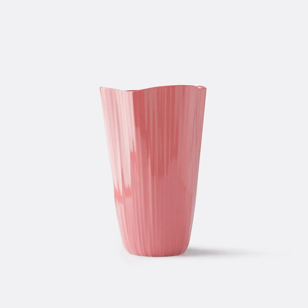 Akaria Textured Ceramic Vase - Pink product