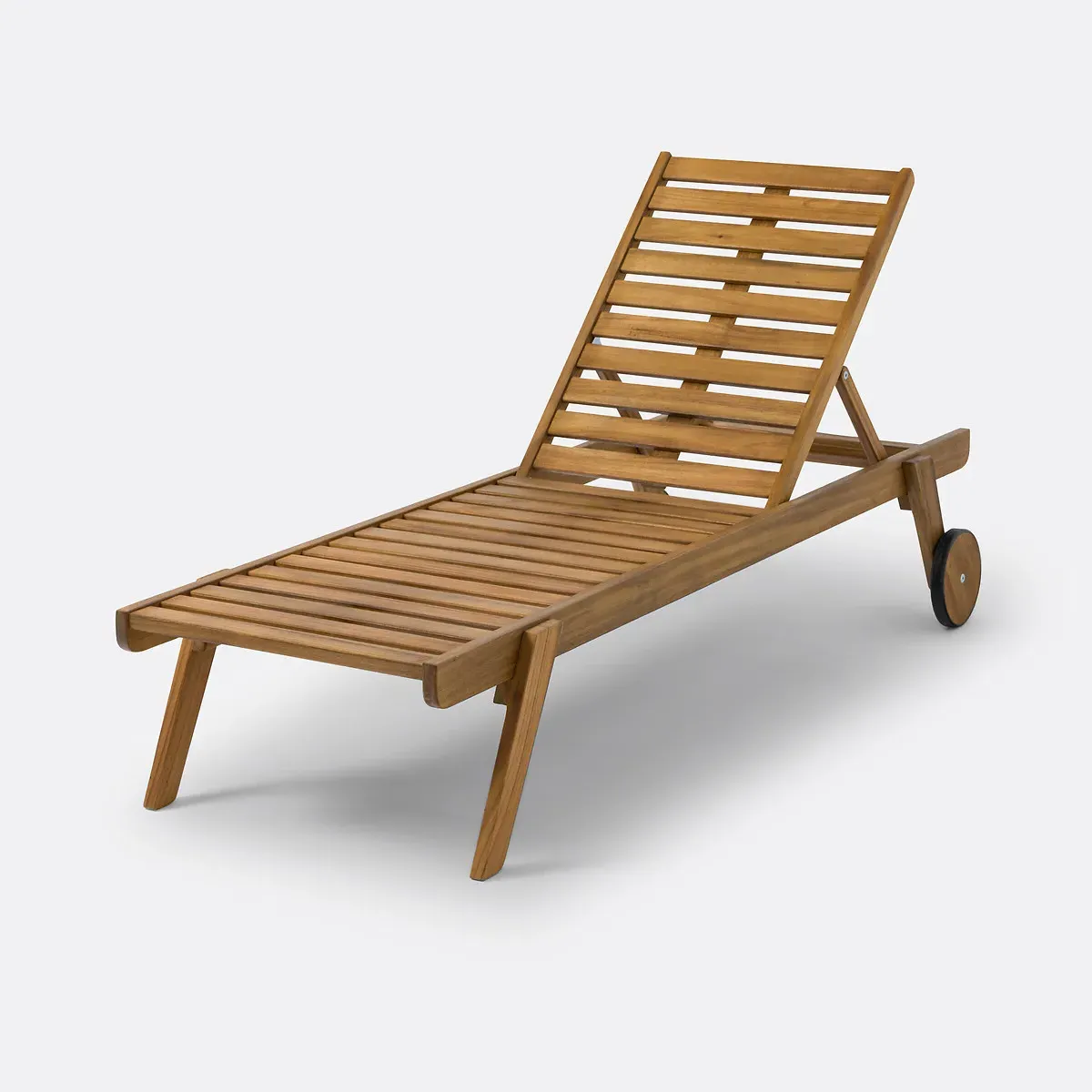 Aksel Children's Sun Lounger Adjustable - Acacia product