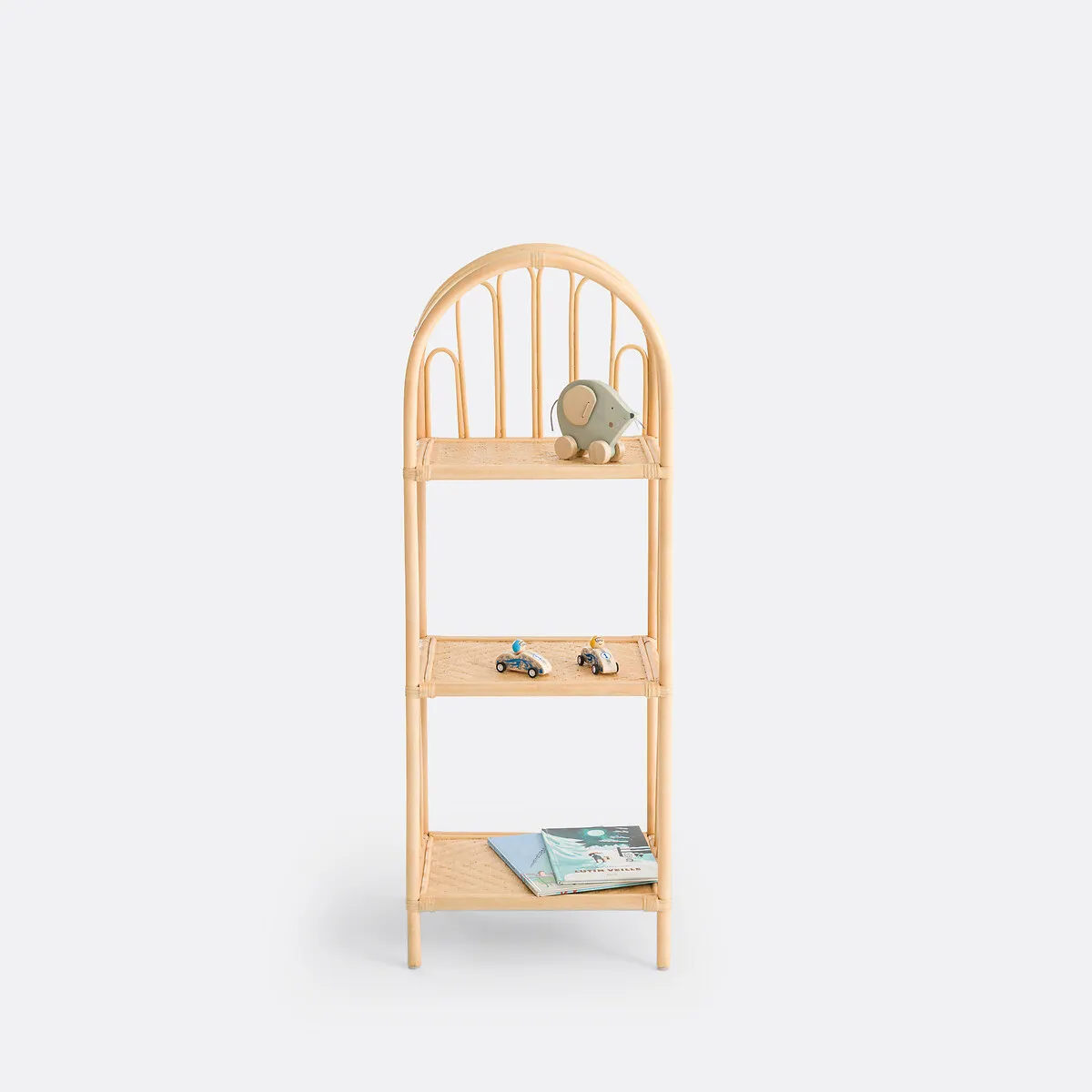 Albin Bookcase - Natural Rattan alternate view