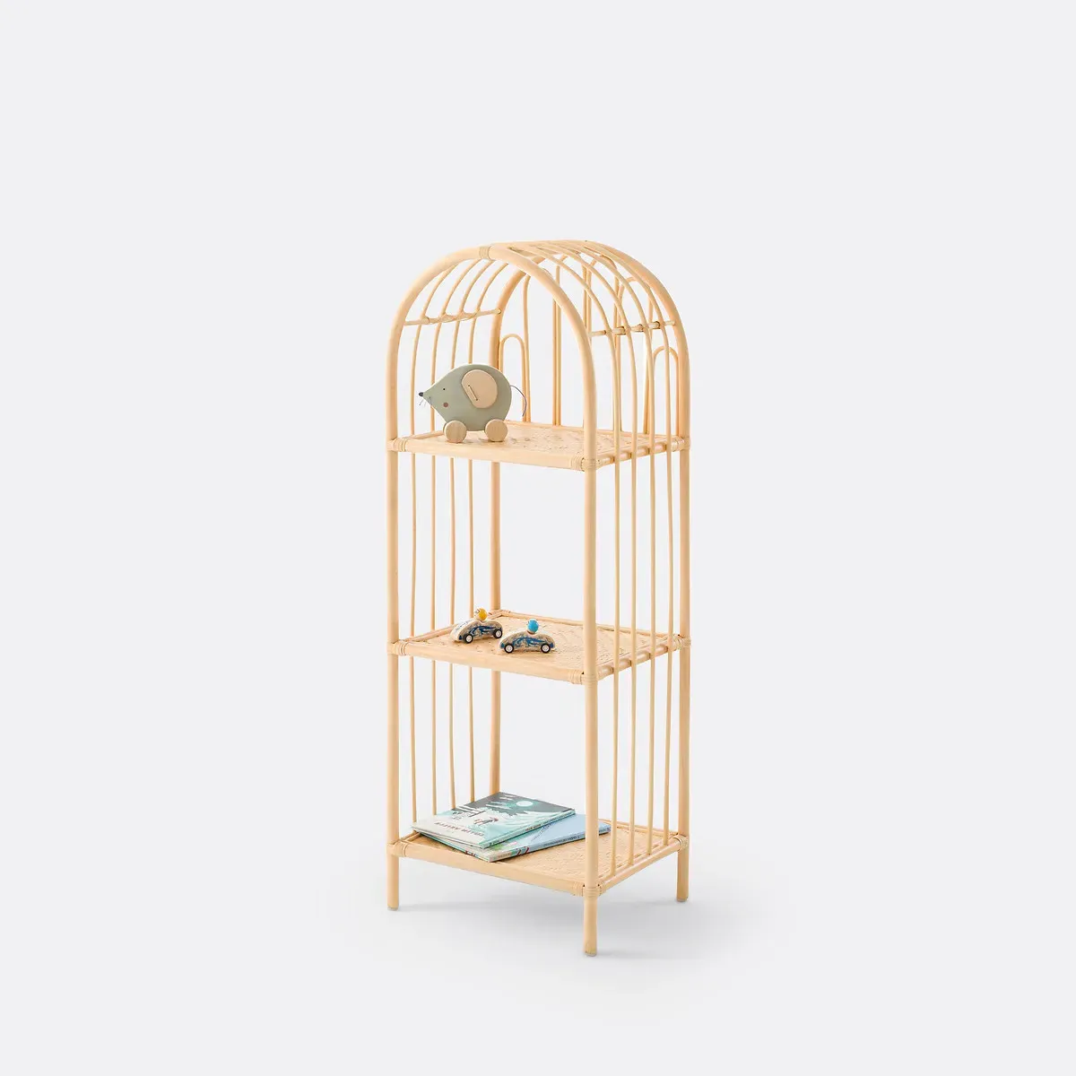 Albin Bookcase - Natural Rattan product