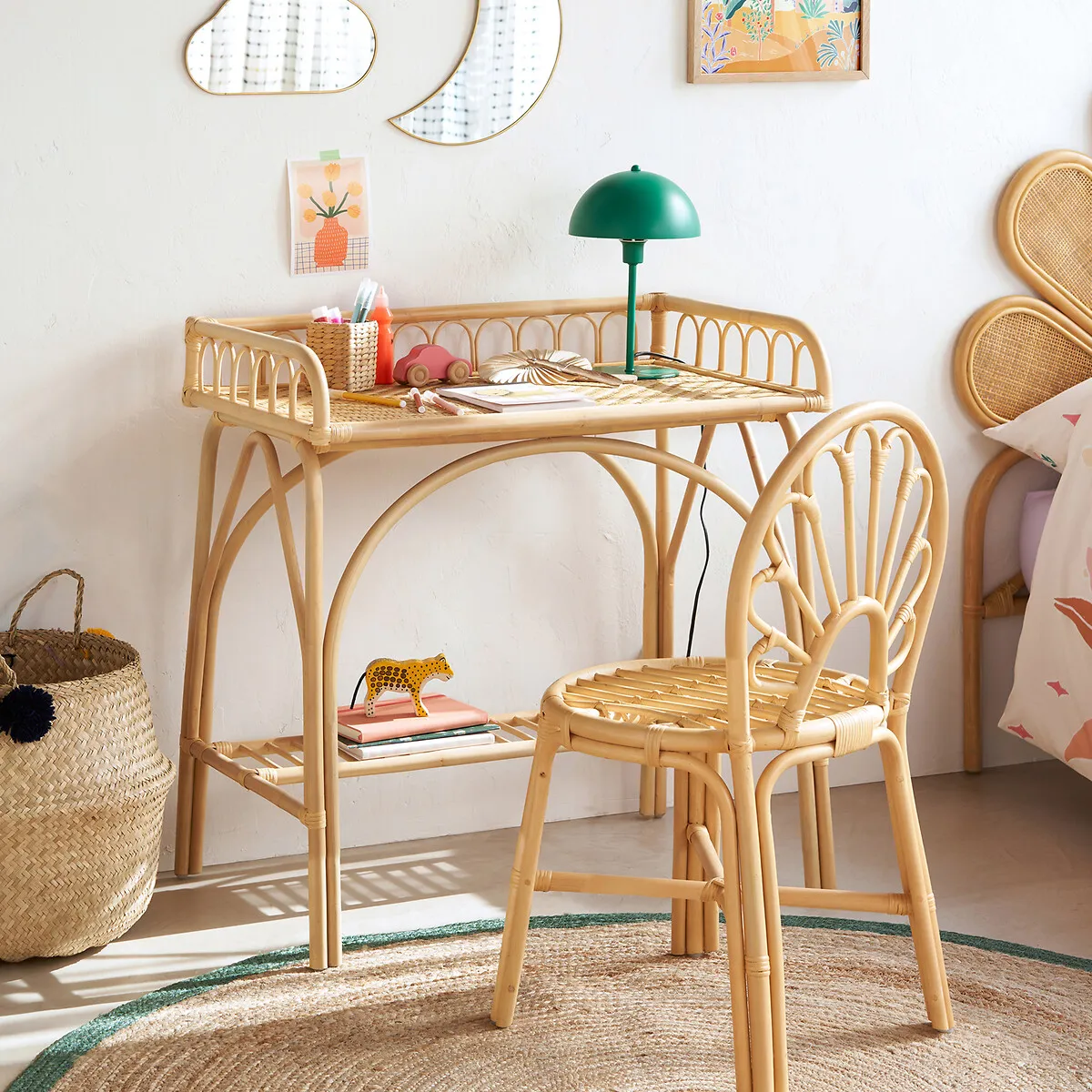 Albin Child's Chair - Natural Rattan alternate view