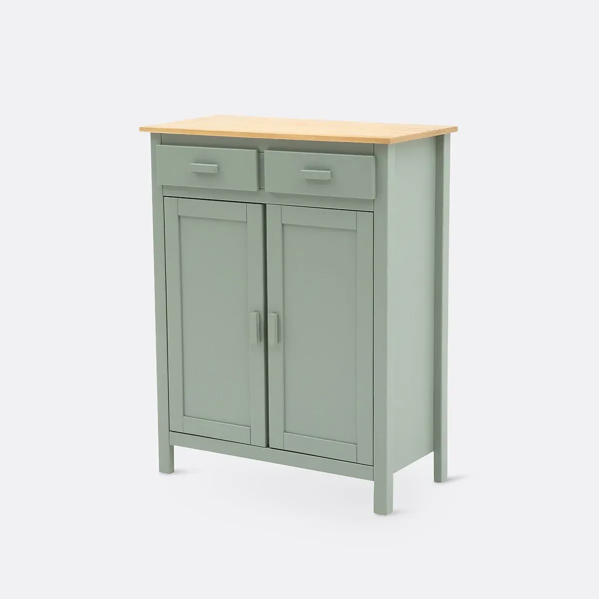 Alvina Sideboard - Green Eucalyptus, Solid Pine product