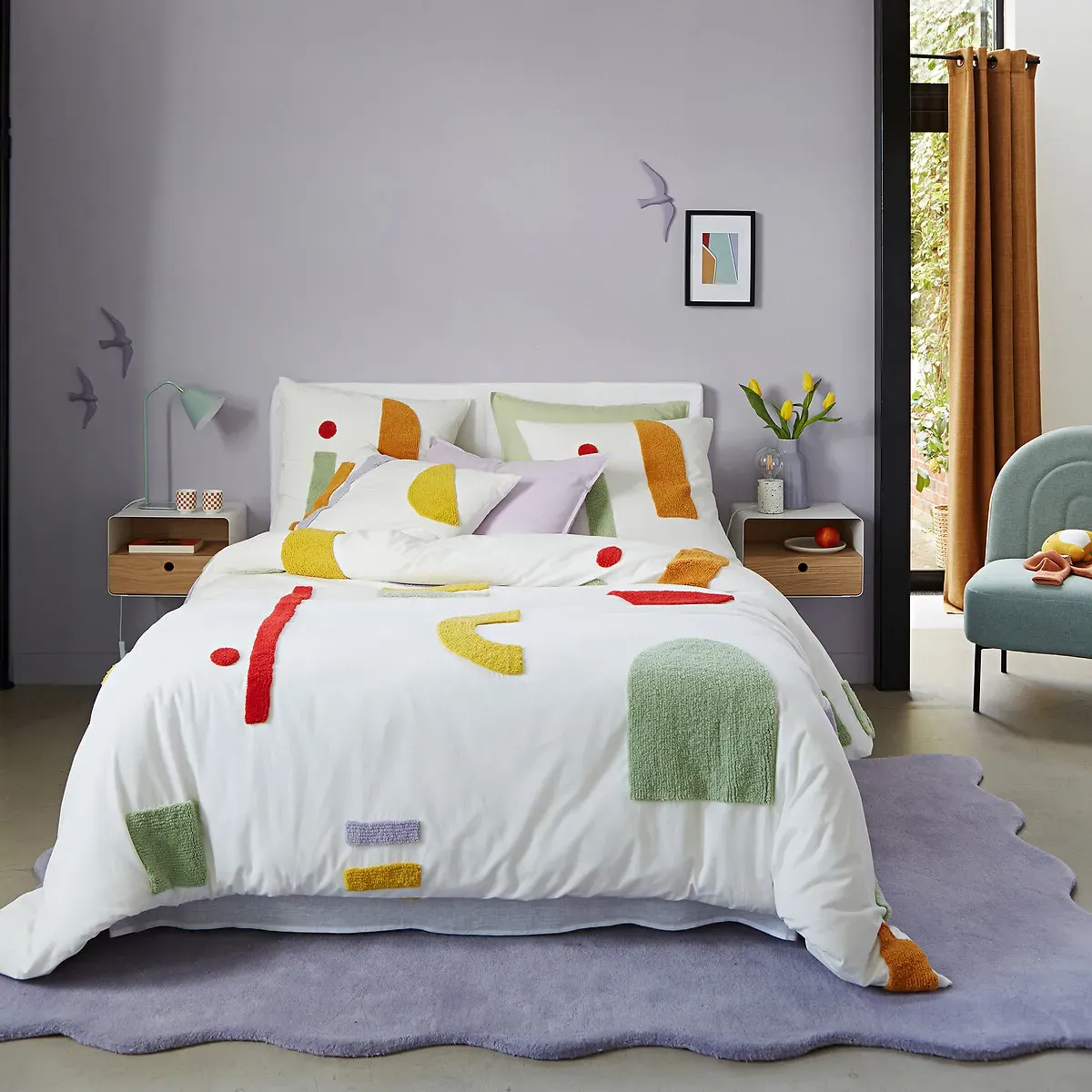Alvros Cotton Pillowcase - Ecru alternate view