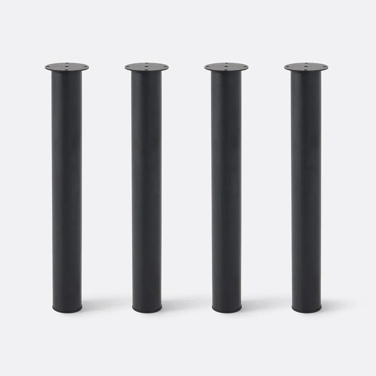 Alzar Set of 4 Metal Table Legs - Black alternate view