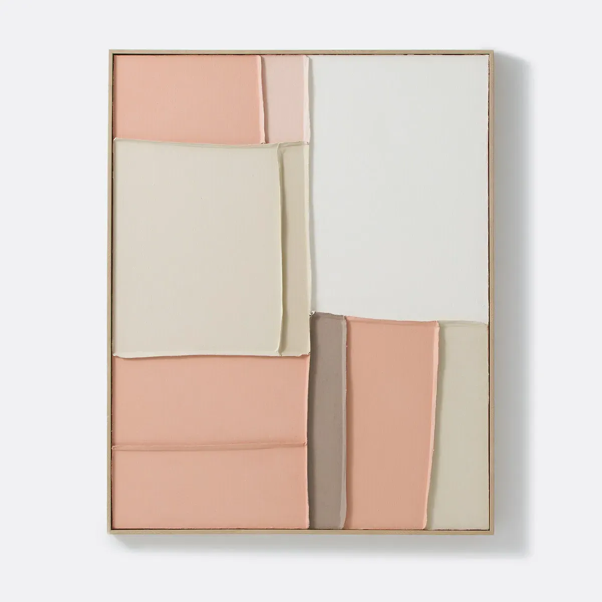 Anero Wall Art Canvas - Terracotta, Linen product