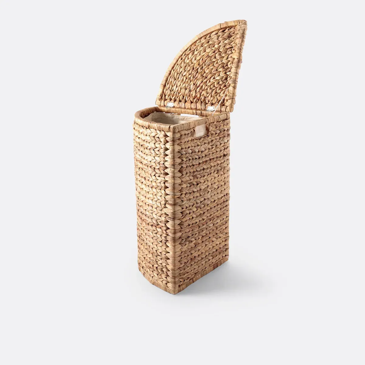 Anggulo Corner Laundry Basket - Natural, Water Hyacinth alternate view