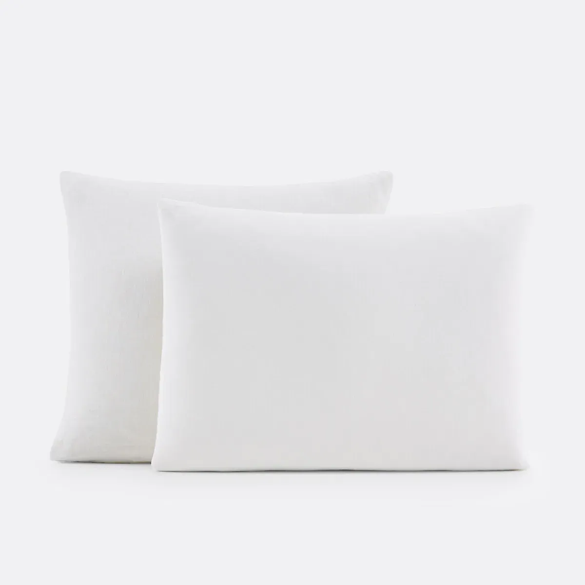 Annaba Two-Sided Pillowcase - White, Washed Linen & Cotton product
