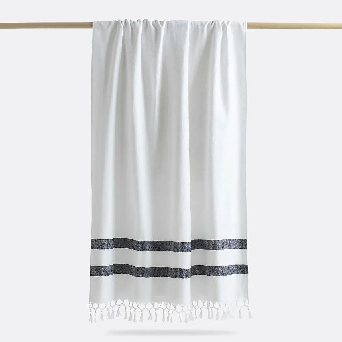 Antalya XL Fouta Towel - White, Organic Cotton product