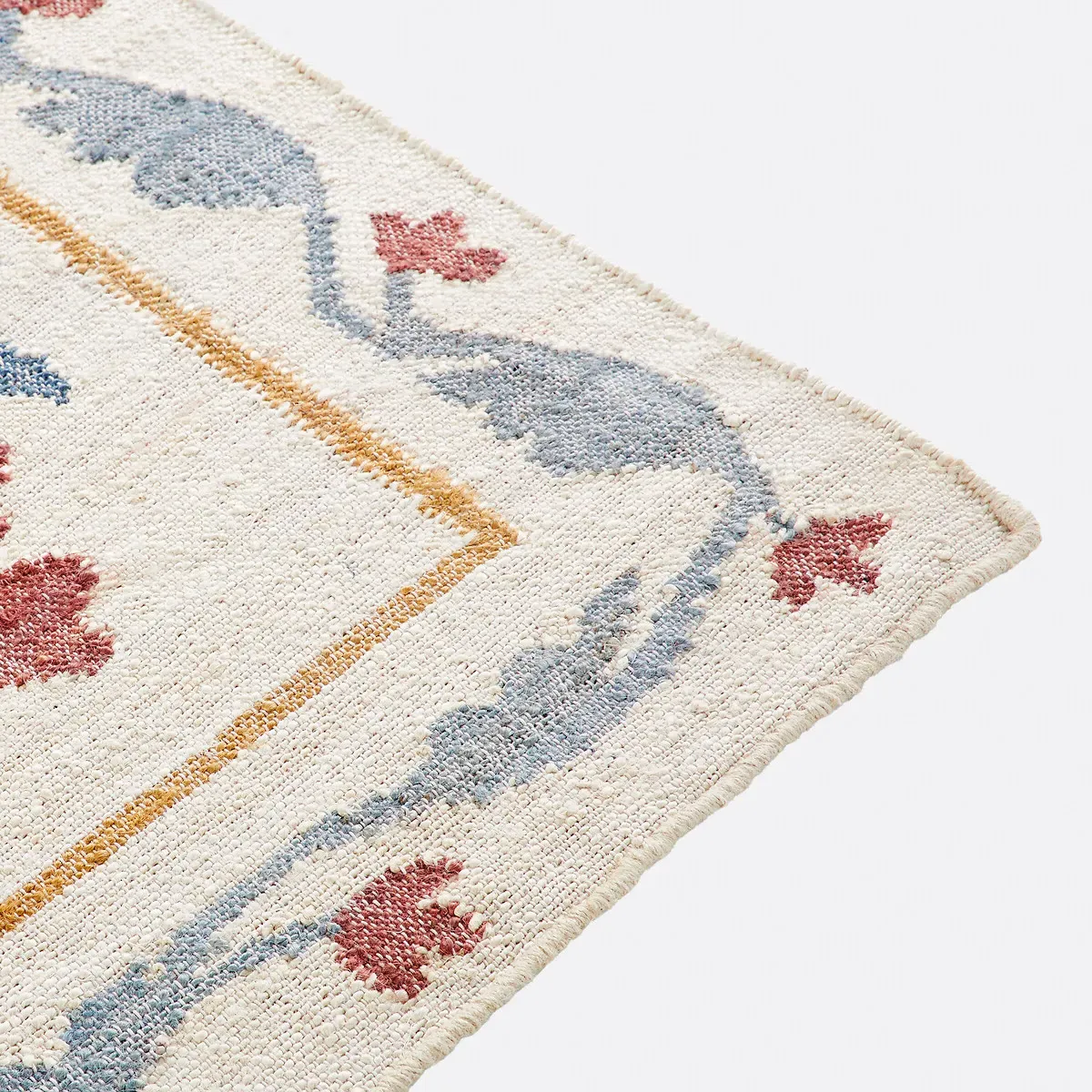 Antonia Floral Rug - Natural, Jute alternate view