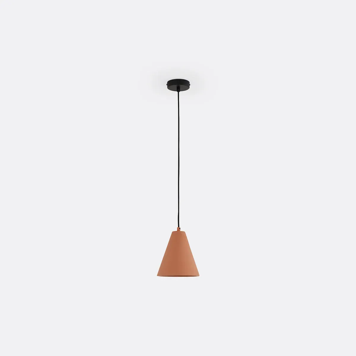 Arida Round Ceiling Light - Terracotta, Concrete product